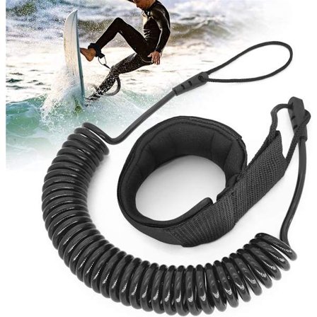 SUP Leash Ankel Snor 10ft (5mm) - Sikkerhedsreb til SUPboards - SUP Tilbehør - SUP Kajak Sikkerheds Leash - Til Surfbræt, Vertikal Paddle, Kajak