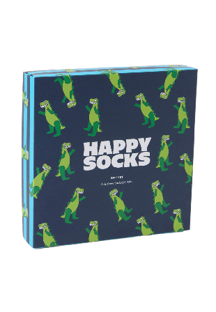 Happy Socks Kids 4-Pack Åhlens Gift Set Strumpor Unisex Blå 2-3Y