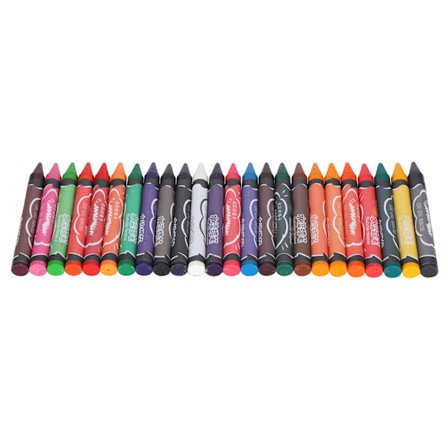 Vaskbare fargestifter Fargerike Vannløselige Barn Male Tegneverktøy Kunstutstyr (24 farger)