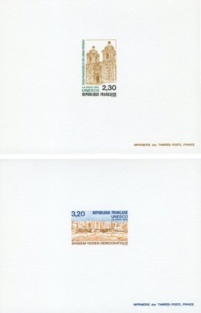 Frankrig 1990 - Tjenestemærker YT TS102-03 - Luksus prøvetryk