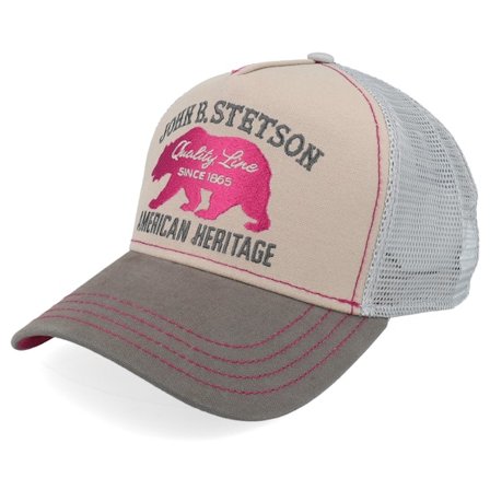 Stetson - Beige trucker Keps - Bear Sonstige Trucker @ Hatstore