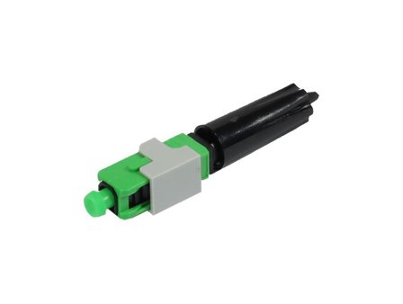 SYNERGY LWL-FTTH-Kabel, zbh. Feldkonfektionierbarer Stecker, SC(APC) für 0,9mm SM 9/125u Kabel, 10-Pack, Synergy 21,