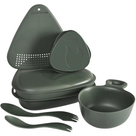 Light My Fire Outdoor Mealkit 2.0 Sage Green