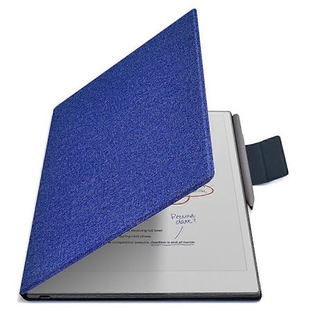 For ReMarkable Paper Pro Etui PC PU Læder Tablet Magnetisk Cover med Pen Holder Auto Wake Sleep -