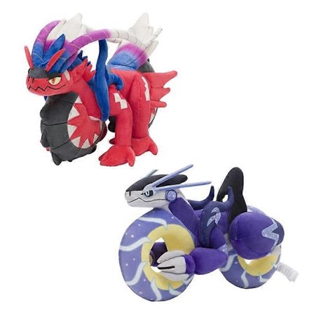 2024 Nytt produkt Koraidon Miraidon plysj Koraidon ridebar versjon plysjdukke