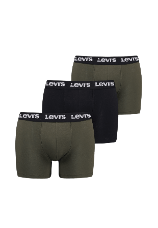 Levi's Repeat Logo Boxer brief 3-Pack Kalsonger Herr Flerfärgad S