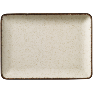 Tallrik Blocho Pearl Tan Beige