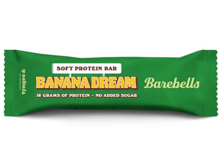 BAREBELLS Bar banana dream 55g - Lyreco - Kök och servering - Ätbart - Bars och nötter