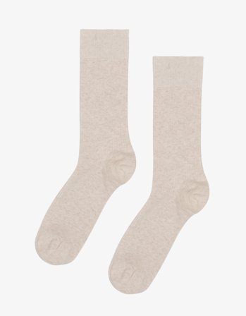 Classic Organic Sock - Ivory White