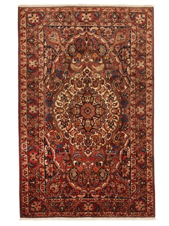 Medailonový Bakhtiar Koberec 201X310 Vlna