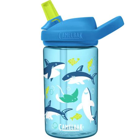 CamelBak Kids' Eddy+ 14 Tritan Renew Sharks & Rays Pullot Sharks and Rays 0.4 L