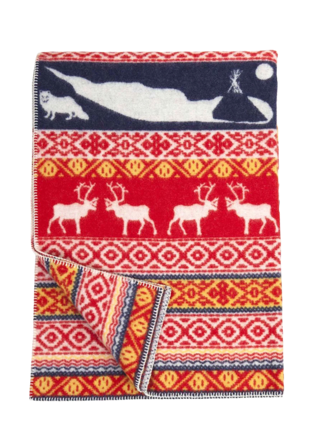 Klippan Ullfilt Sarek 130x180 cm Filtar & plädar Unisex Flerfärgad 130 X 180