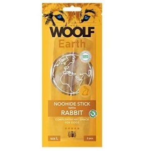 Woolf Earth Noohide Sticks Rabbit, Large, 2 st
