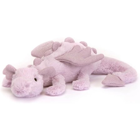 Jellycat Stor Rosa Drage Plyslegetøj 66 cm - Mytisk Kæledyr - Klassisk Gave til Børn[ZHE](ROG)