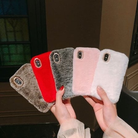 iPhone XR - Cover/Mobilcover - Fluffy Pels—pa