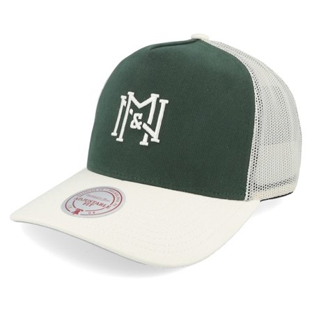 Mitchell & Ness - Green - trucker - Cap - Own Brand Icon Dark Green A-frame Trucker - Hatstore