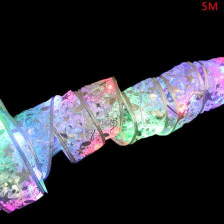 1st 1/5m Jul Led Bandljus Julgransprydnader Diy Ho