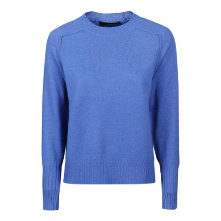 360Cashmere, Cashmere Knitwear Blauw, Dames, Maat:S