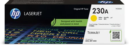 HP 230A - gul - original - LaserJet - tonerpatron (W2302A)