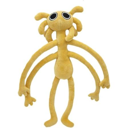 Rainbow Friends utstoppede dyr leker blå monster myk plysj