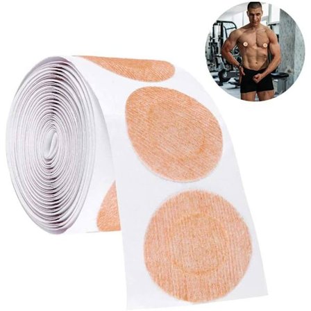 Brystvortedeksel for menn, alternativ til brystbinding for gynecomastia, skjuler mannlige bryst, 50 pakning