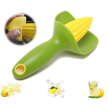 Manuel citruspresser, Mini stænktæt citronpresser, Bærbar juiceekstraktor, Hængende frugtpresser, til appelsiner, limefrugter