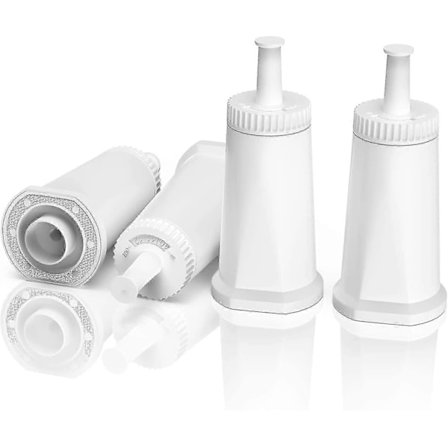 4-pakning vannfilter for Sage kaffemaskin - Vannfiltre for Sage Barista Express Pro Touch Ses875/ses878/ses880/ses990/ses980/bes810/bes920 - Ikke
