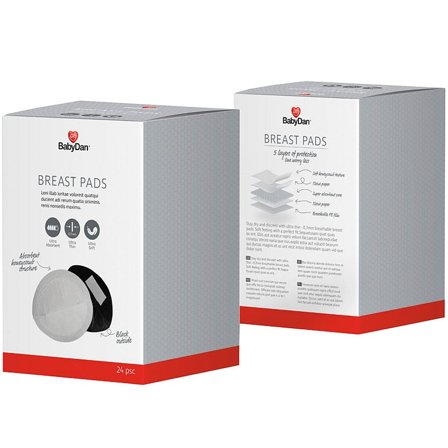 BabyDan Engangs Ammeindlæg Sort 24 stk., Børn & Forældre, Amning & Flaske, Ammeindlæg