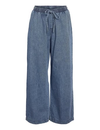 NOISY MAY Nmenza Mw Wide Pants Mg004Mb Noos - Blue - S