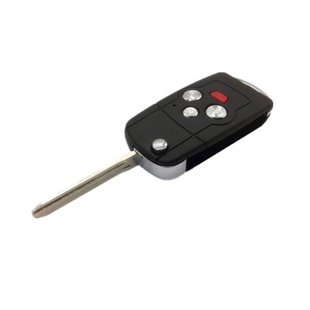 Bilnøkkelskall med 4 knapper for Toyota Corolla