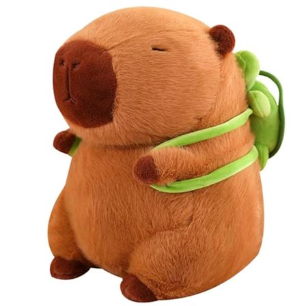 Capybara plysdyr, Capybara plyslegetøj sød Capybara plys bamse pude gave og boligindretning 33cm