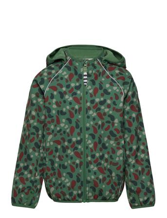 Wellington Softshell Jacket Outerwear Softshells Softshell Jackets Grønn Racoon*Betinget Tilbud