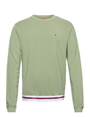 Track Top Sweat-shirt Genser Khaki Green Tommy Hilfiger