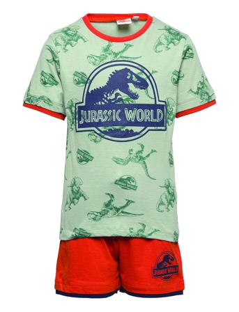 T Shirt + Short Sets Sets With Short-sleeved T-shirt Multi/mønstret Jurassic World