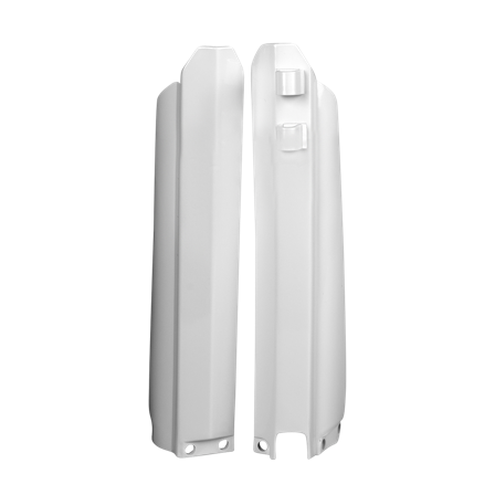 Polisport Fork Guards White - Yamaha YZ 250 1996-2004