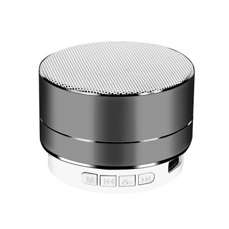 Alloy Bluetooth-högtalare, bärbar minihögtalare (den svarta)