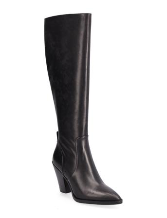 Dover Heeled Boot Höga Stövlar Svart Michael Kors