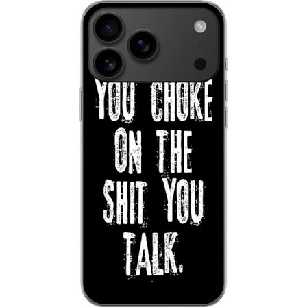 Kompatibel Mobilcover til Apple iPhone 17 Pro Max Tekst