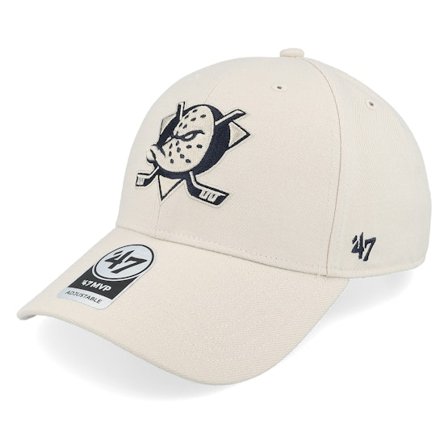 47 Brand - NHL Beige adjustable Casquette - Anaheim Ducks 47 Mvp Cap Bone Adjustable @ Hatstore