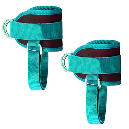 Kaapelikoneen potkuliikkeen hihnat, säädettävä mukava nilkkaköyden kiinnitys kuntosalille, nilkkaholkit, naisten jalkojen ojennukset, koukistukset ja 