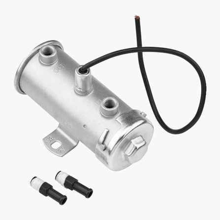 Biltema - Elektrisk Sugepumpe for Drivstoff 0.4 bar, Universal, inkludert Rørtilkobling for 8mm Slange, Maks Monteringshøyde 20cm, Passer til Bensin (
