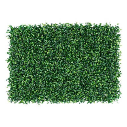 2 stk. Kunstig plantevæg, grøn plantevæg, kunstig grøn plante baggrundsvæg