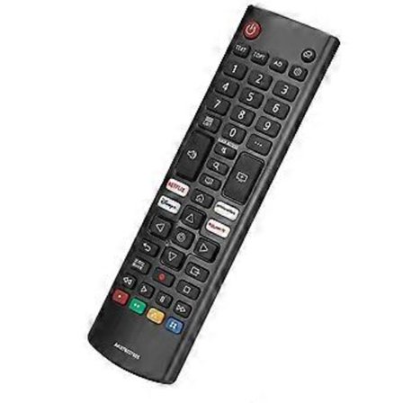 TV-fjärrkontroll för LG AKB76037605, förbättrad infraröd LG TV-fjärrkontroll, med , Prime Video, Rakuten TV