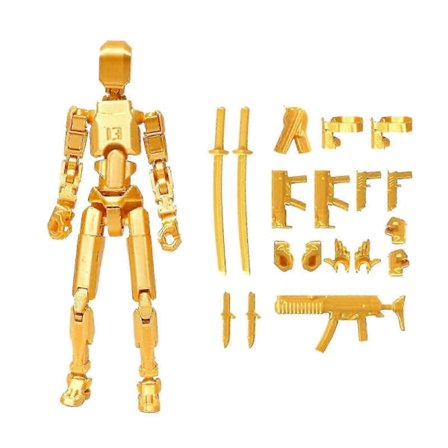 Actionfigur 13 Led Robot Dummy