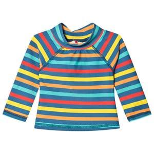 Kids - Frugi Multicolor Striped Swim Top 3-4 years - Swimwear and coverups - 3-4 years - Blue - Junge