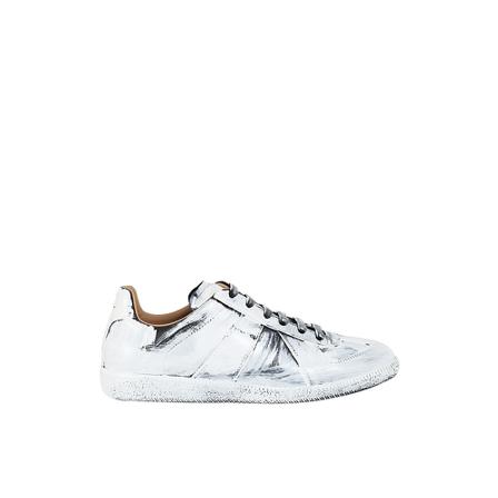 Maison Margiela Replica LOW TOP Sneakers Hvid, Herre, Størrelse: 42 EU