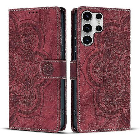 Frostat Läderfodral för Mandala Emed Retro Telefon