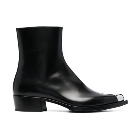 Alexander McQueen, Ankle Boots Czarny, Mężczyzna, Rozmiar: 40 EU