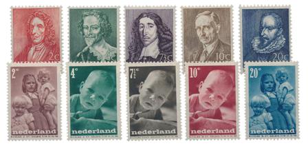 Holland årgang 1947 - Postfrisk
