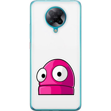 Kompatibel Mobilcover til Xiaomi Xiaomi Poco F2 Pro Rosa tegneseriefigur med store øjne i legende og humoristisk stil